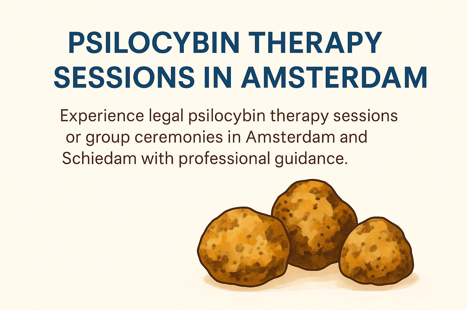 Psilocybin session in Amsterdam